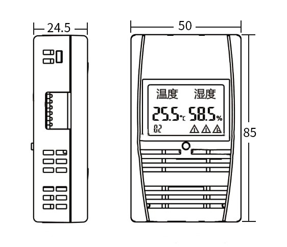 SPD-HT485_D机架温湿度传感器，机架温湿度传感器