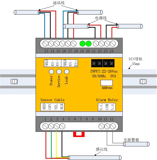 SPD-PC3A带显示测漏传感器,带显示测漏传感器